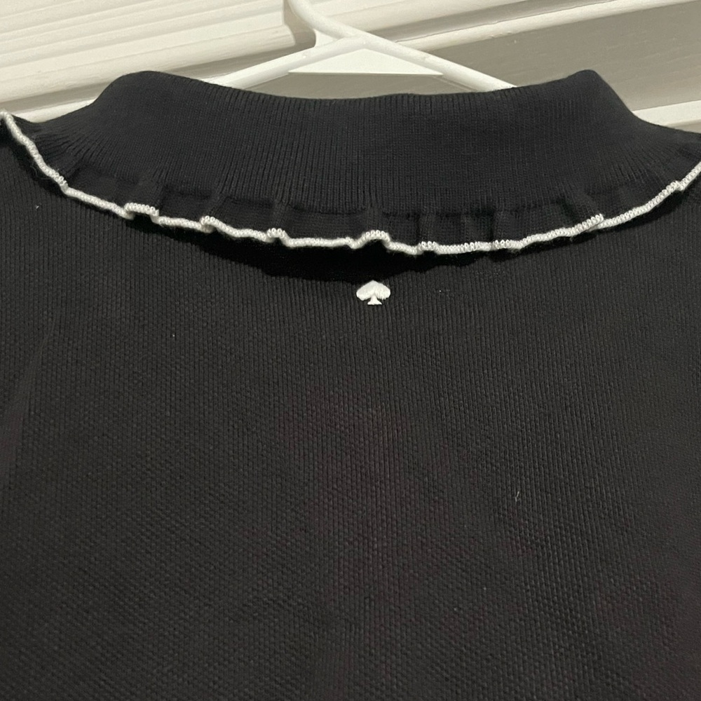 Kate Spade Ruffle Logo Polo ♠️ - Picture 6 of 9